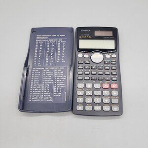 Casio fx-991MS Scientific Calculator 2-Way Power SVPAM Tested Works